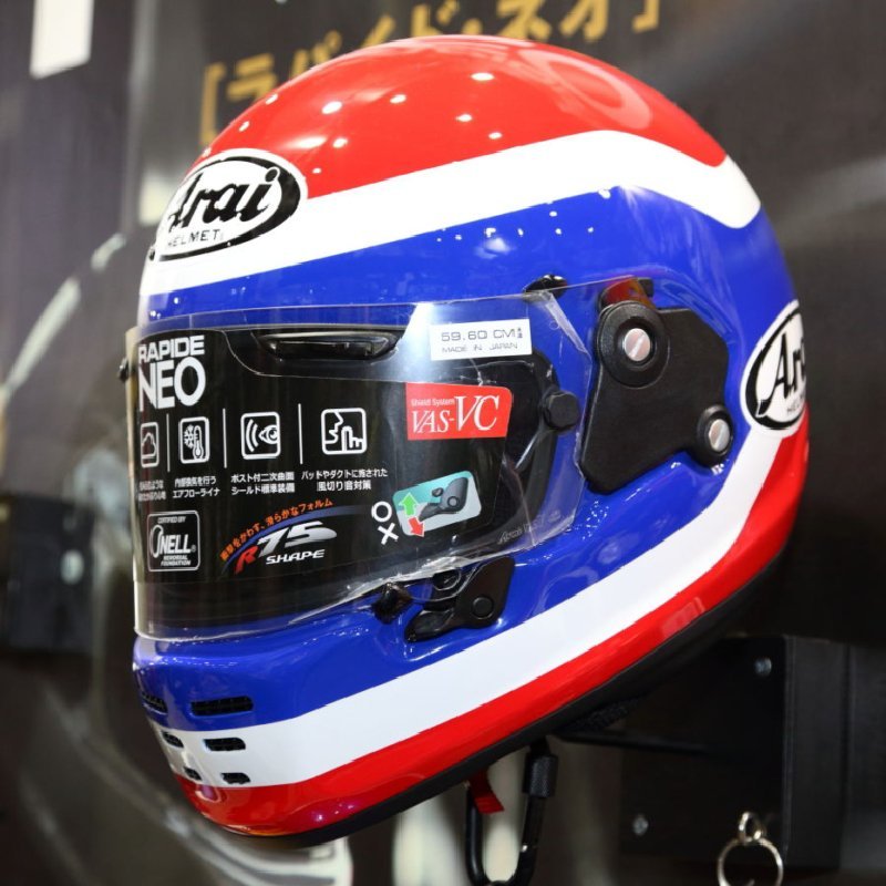 Arai Rapid Neo Wes Cooley Dipamerkan, Dijual di Indonesia?