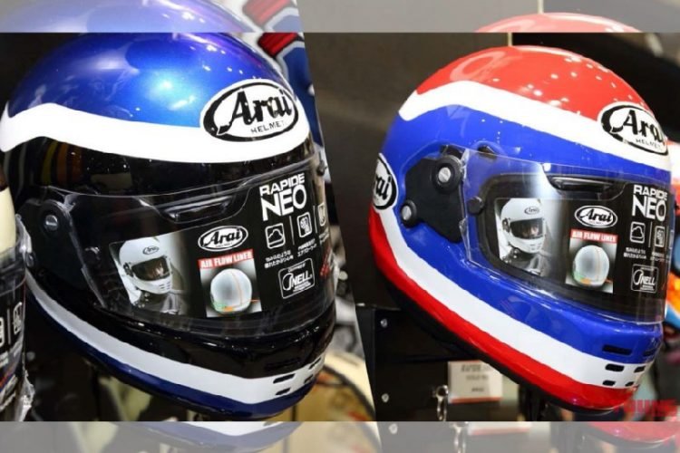 Arai Rapid Neo Wes Cooley Dipamerkan, Dijual di Indonesia?