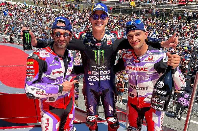 MotoGP Catalunya 2022, Fabio Quartararo Kuasai Podium Pertama